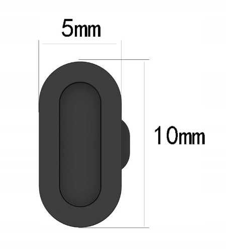 3x Zaślepka gniazda ładowania do Garmin Venu Fenix Forerunner