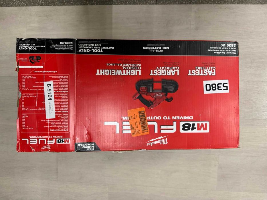 Piła pilarka taśmowa M18 Milwaukee akumulatorowa 2829-20 OUTLET