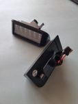 2 Luzes de matrícula LED