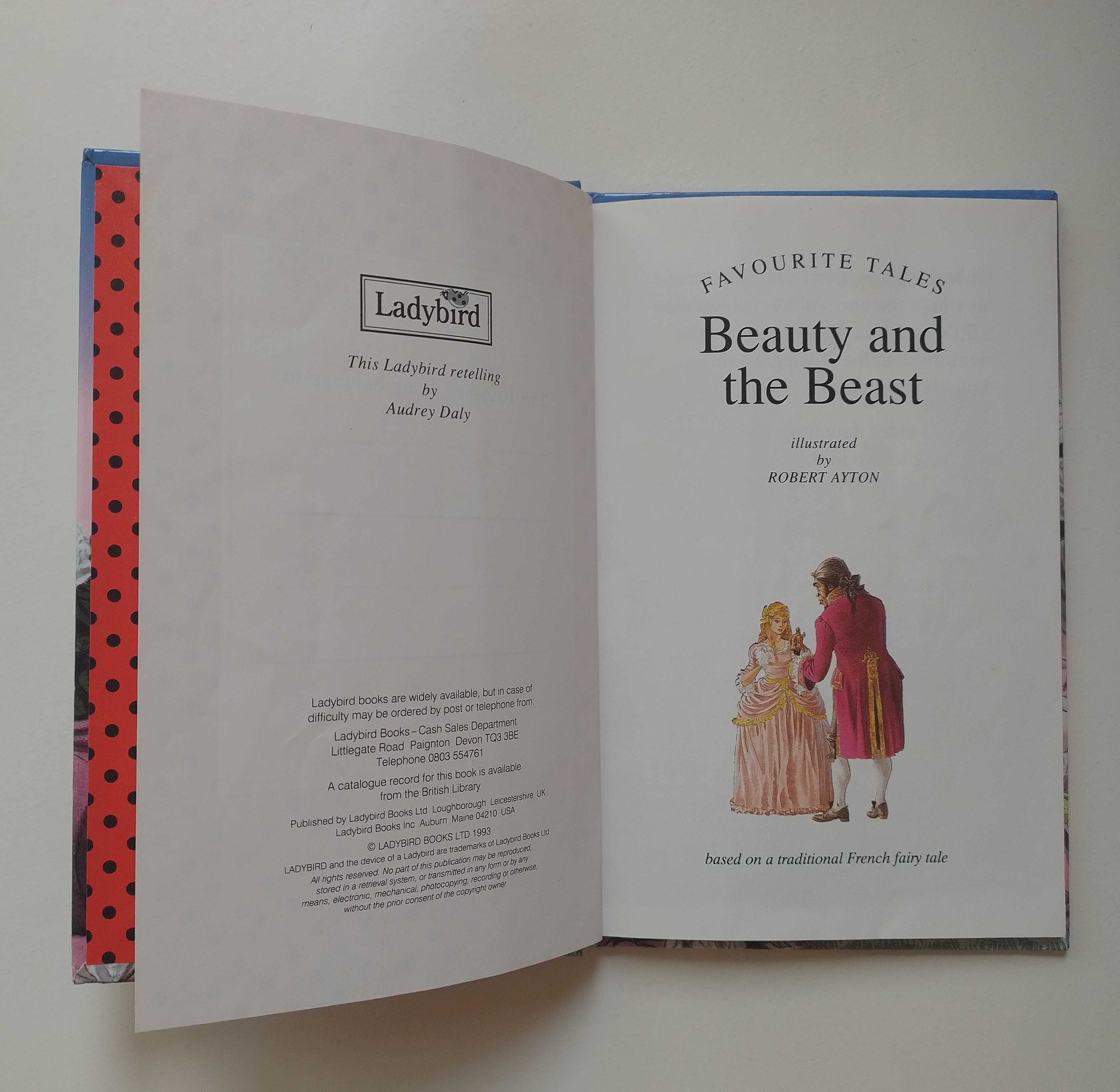 Beauty and the Beast by Audrey Daly Piękna i bestia książka angielska