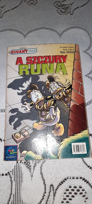Komiks Kaczor Donald - A szczury runą