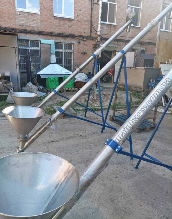конвеєр шнековий навантажувач гвинтовий нepжcтaль A1S1-304