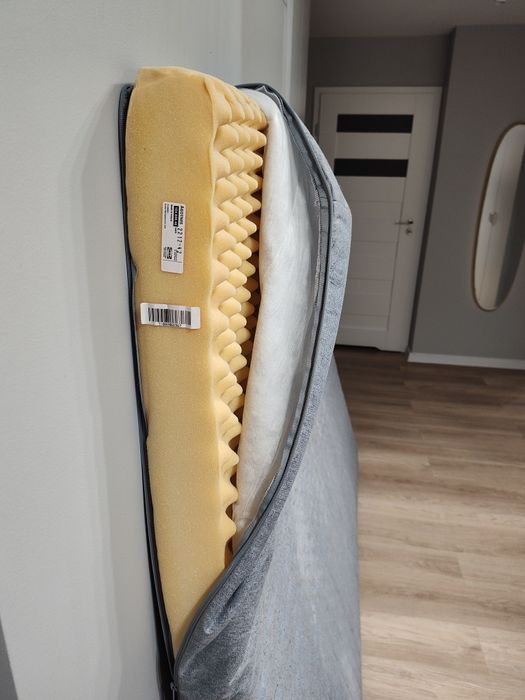 Materac piankowy 160 x 200 x 8 cm IKEA, Używany