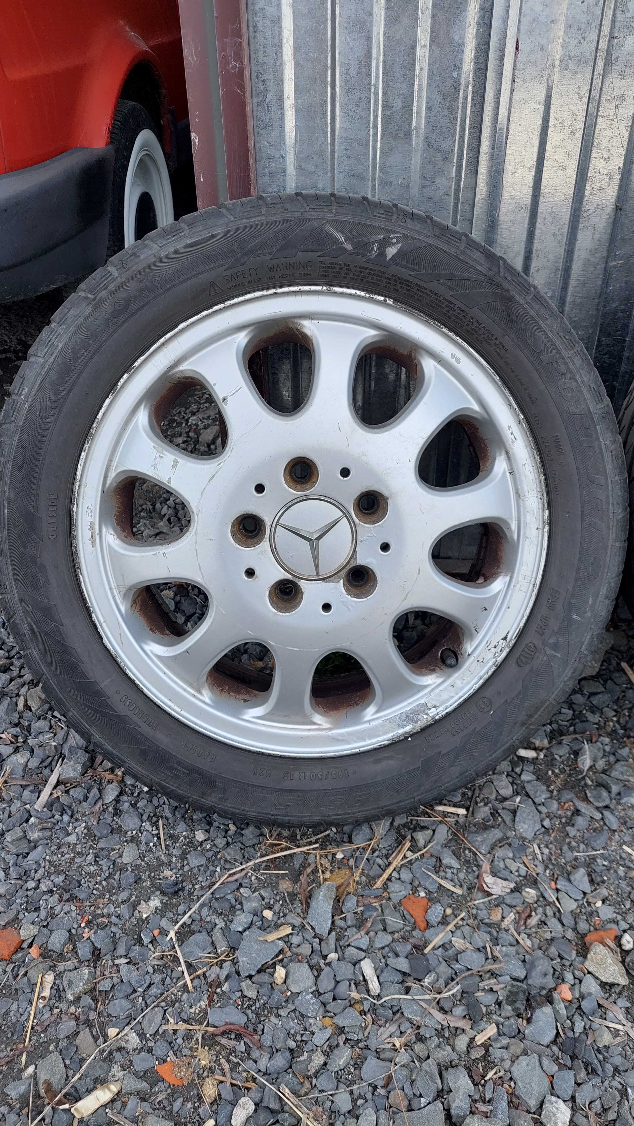 Felgi 15 cali Mercedes W168 Aklasa Ronal Oryginalne