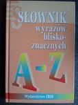 Wyrazy bliskoznaczne; Gatunki i terminy literackie wiedza o języku