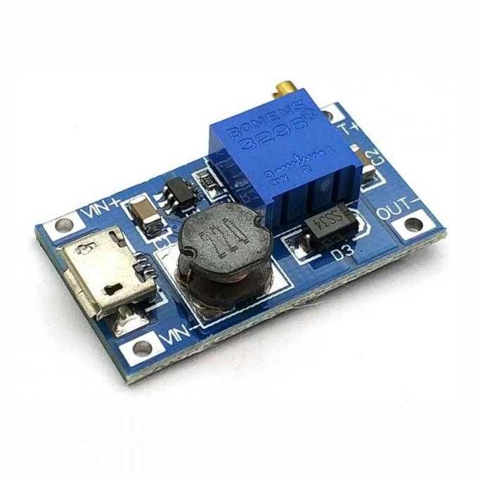 Продам MT3608 підвищуючий перетворювач (вхiд з microUSB)