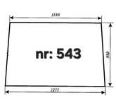 Szyby do Zetora 5718 7szt