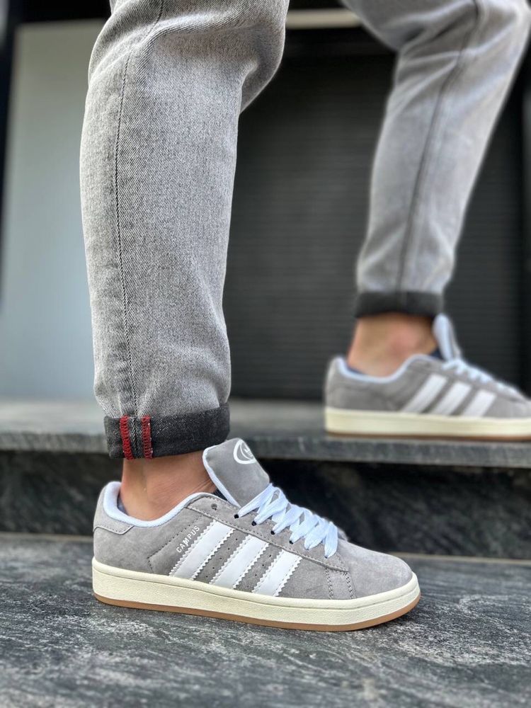 Adidas campus grey/white