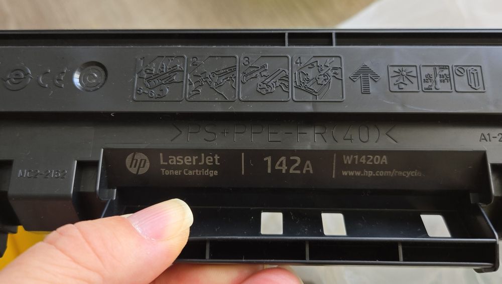 Картридж НР 142А W1420А для HP LaserJet M110, M140 заправленый!