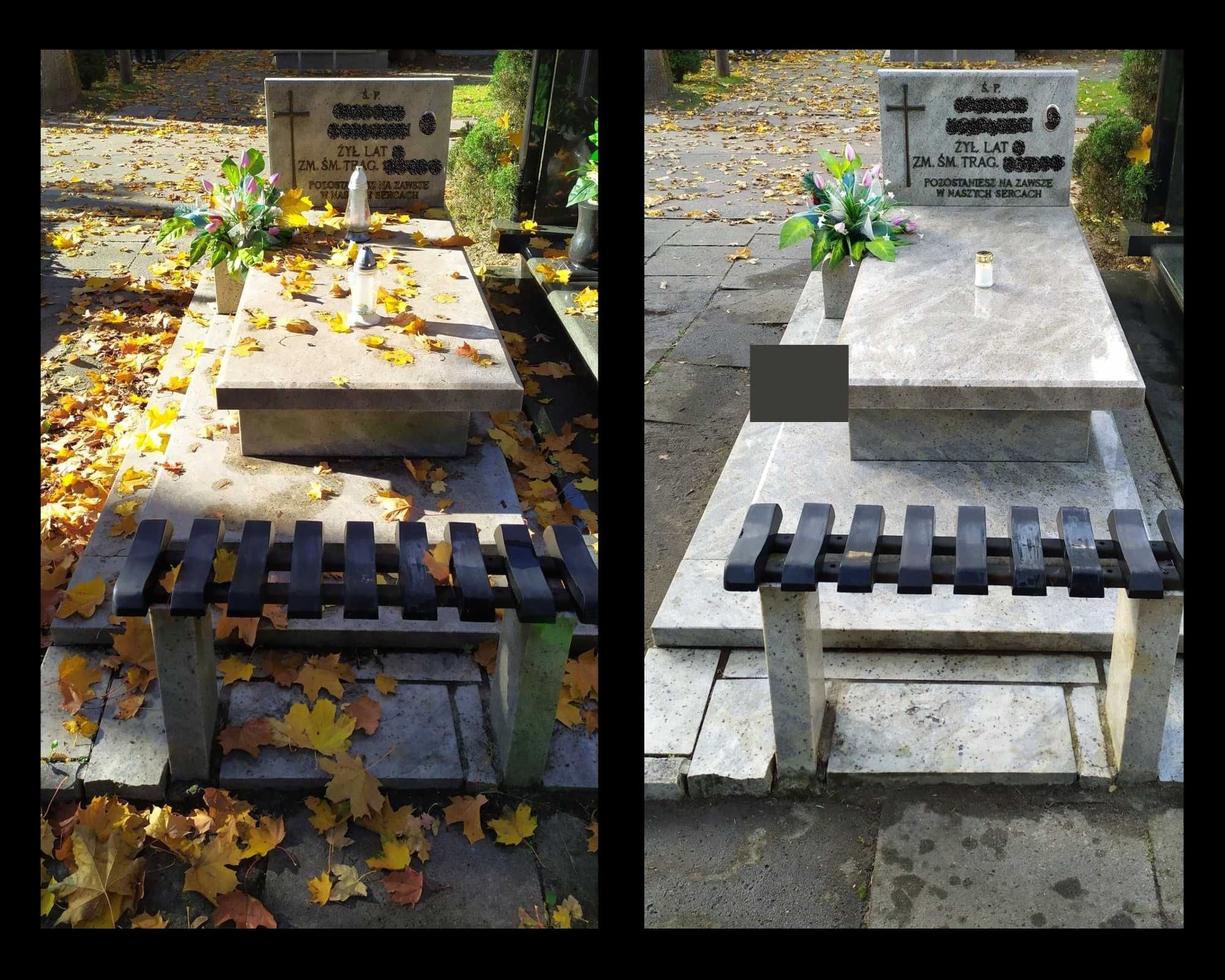 Całoroczne sprzątanie grobów/nagrobków Łódź i okolice