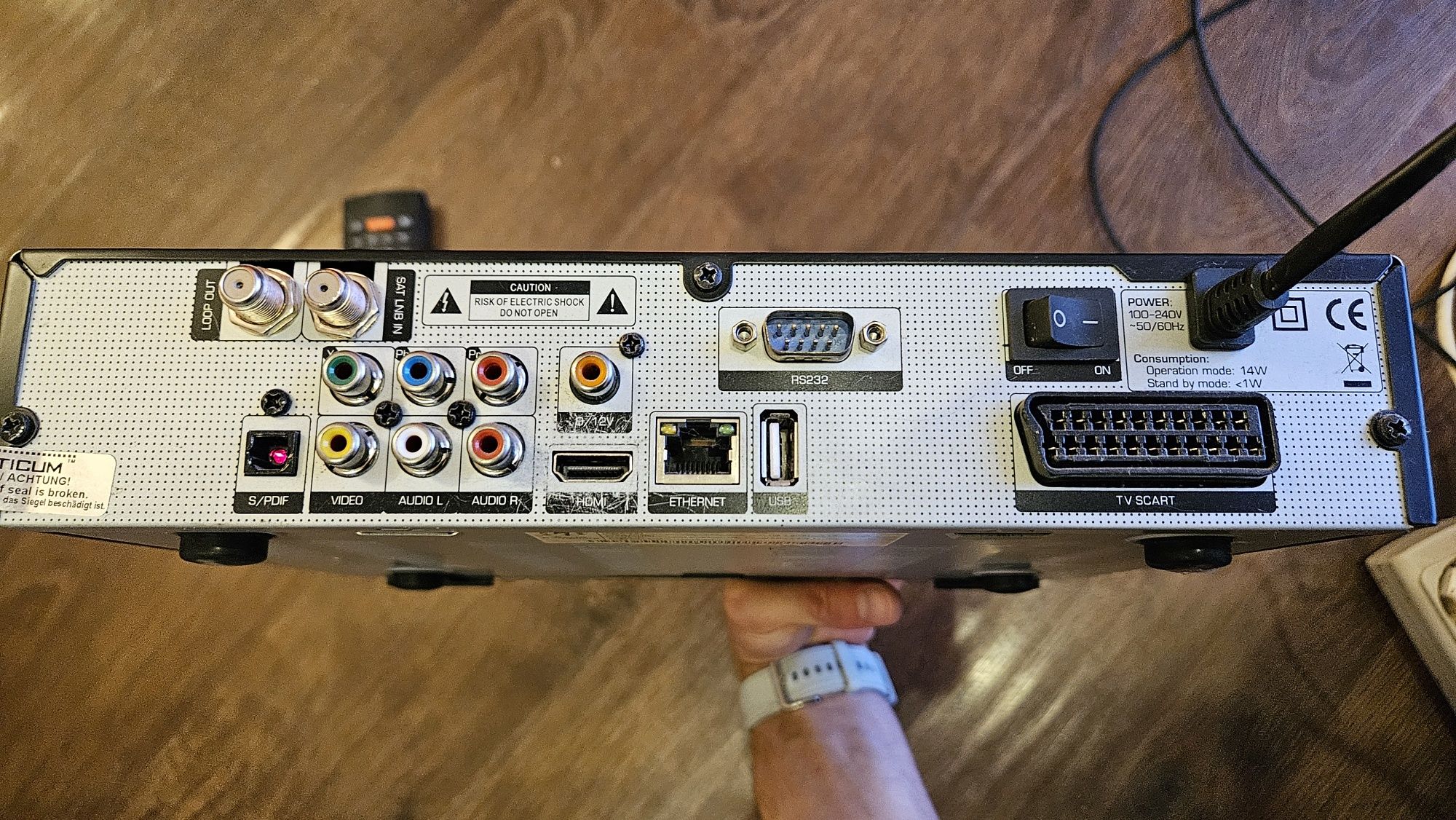 Супутниковий ресивер opticum x4 high definition series
