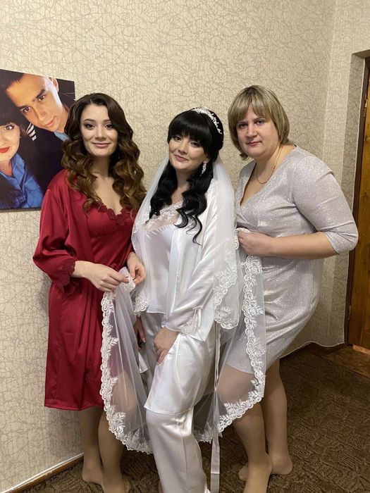 Продам білий набір ,для ранку нареченої