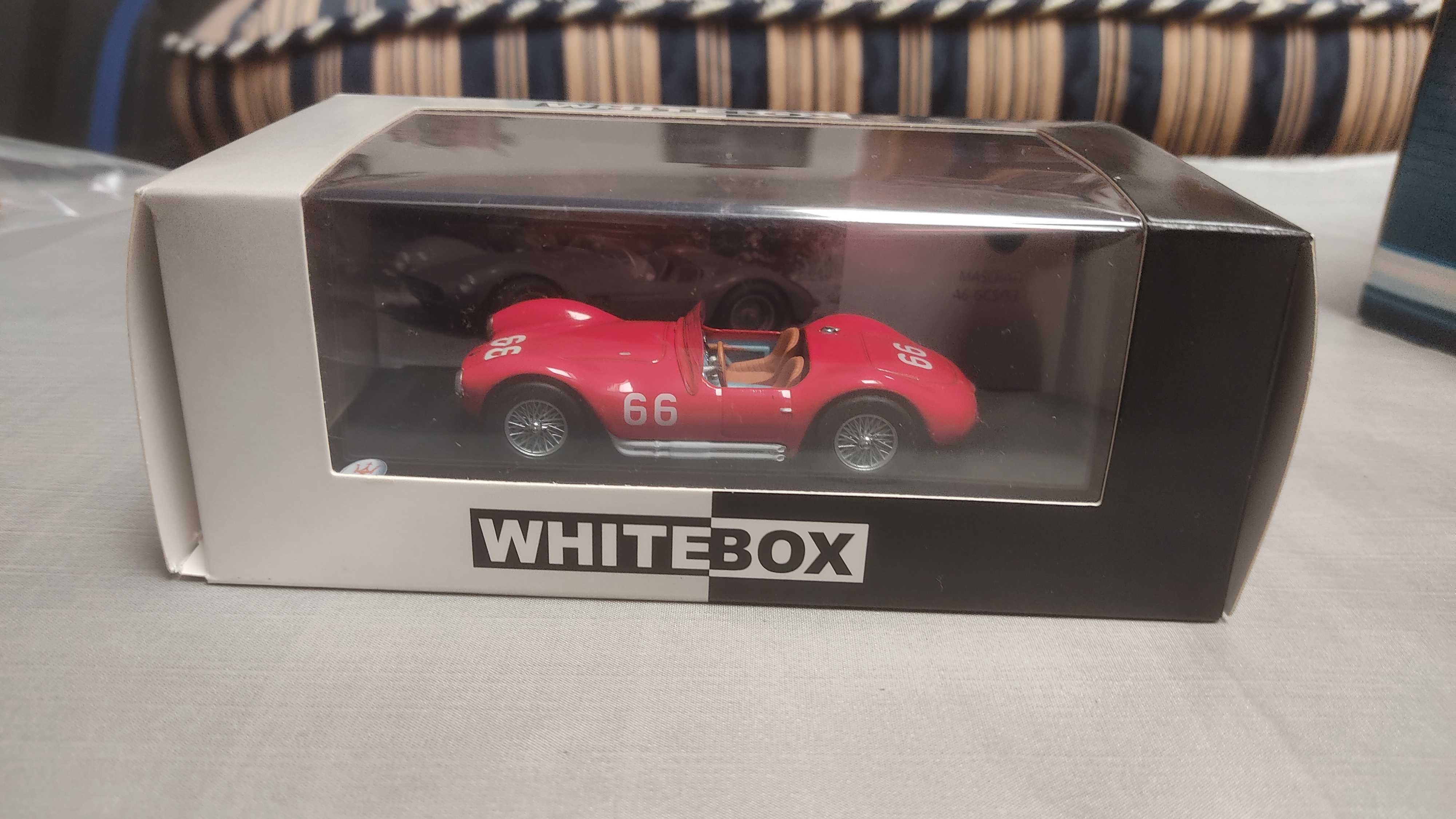 Maserati A6GCS Whitebox  Targa Florio 1953 Fangio, Mantovani  1/43