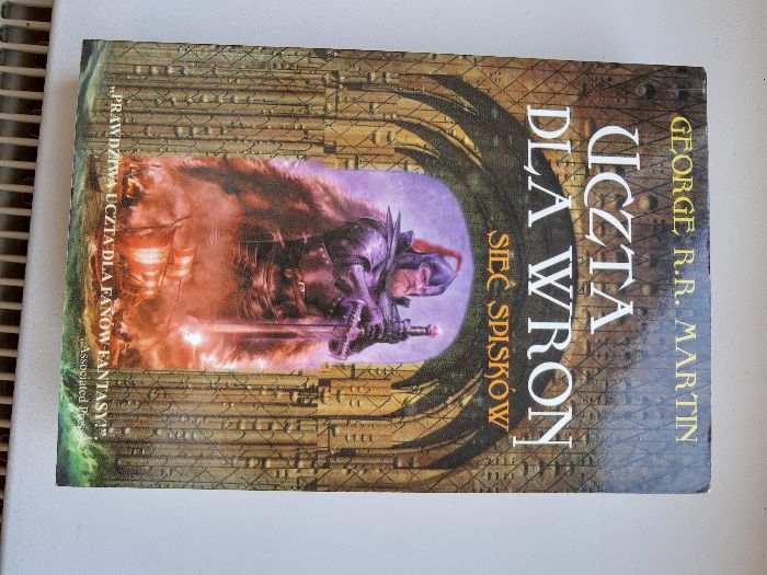 Książka Gra o Tron Uczta dla Wron Sieć Spisków