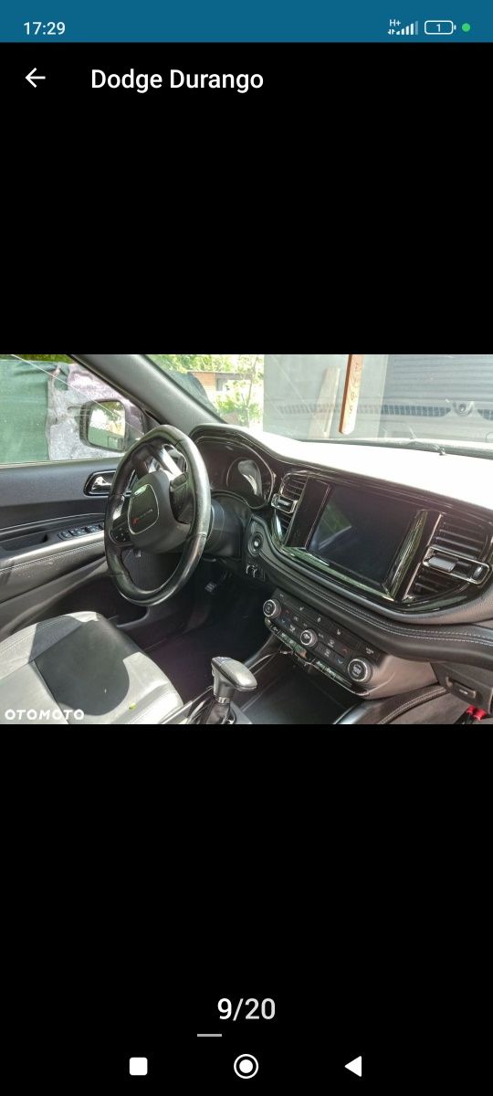 Dodge Durango GT Bezwypadkowy 2021 niski przebieg