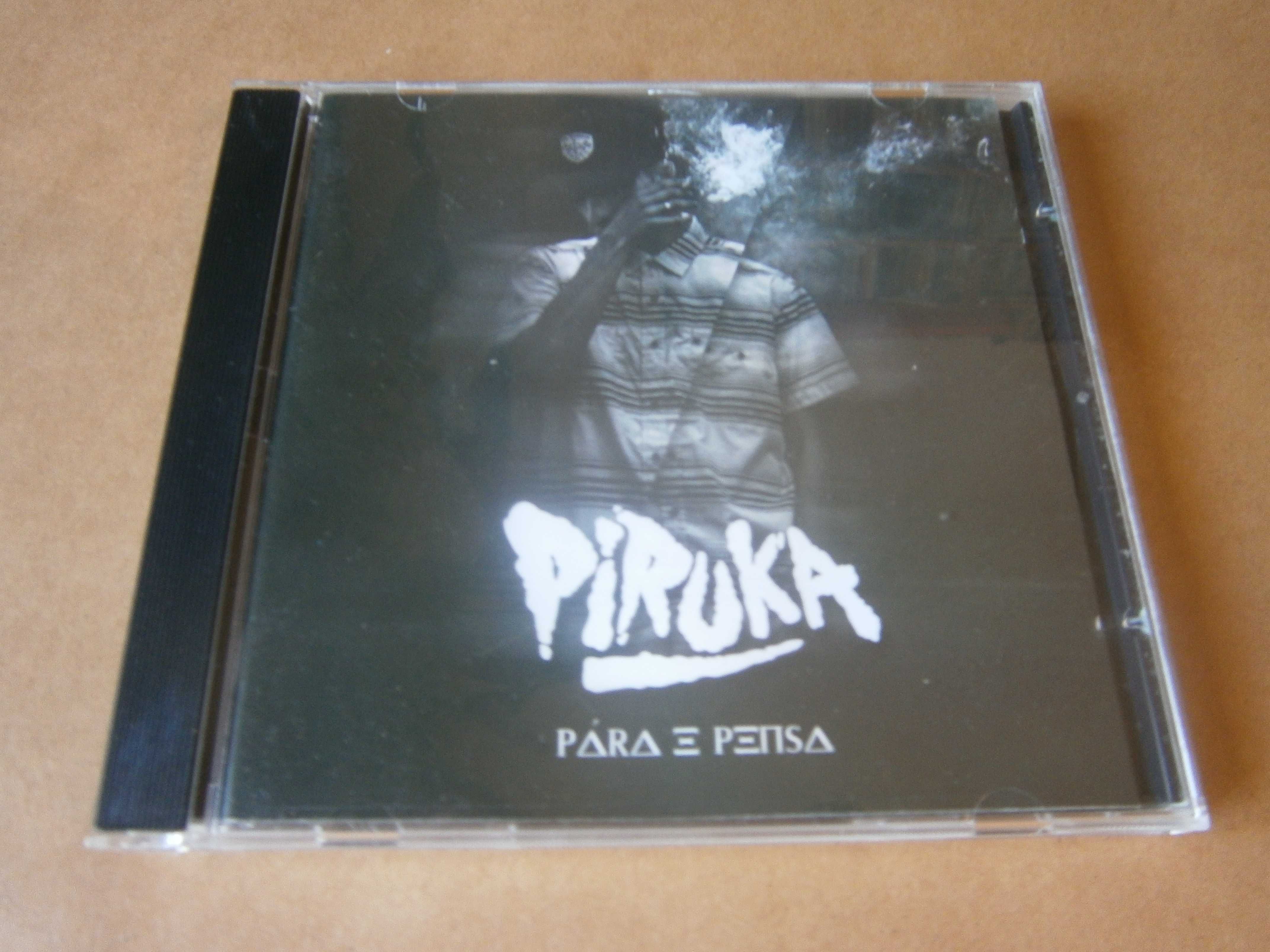 PIRUKA  --  Pára e Pensa  (CD) 	Hip Hop