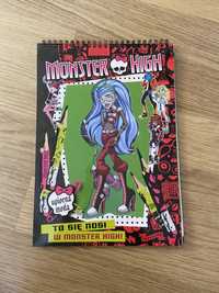 Książka do rysowania Monster High