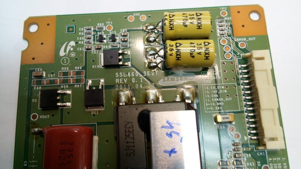 Inverter / Driver Board SSL460_3E2T Rev 0.1