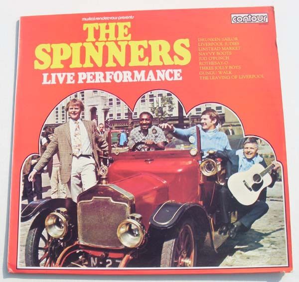 płyta winylowa The Spinners ‎– Live Performance