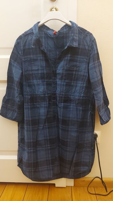 Koszula w kratkę, ciąża rozmiar 42