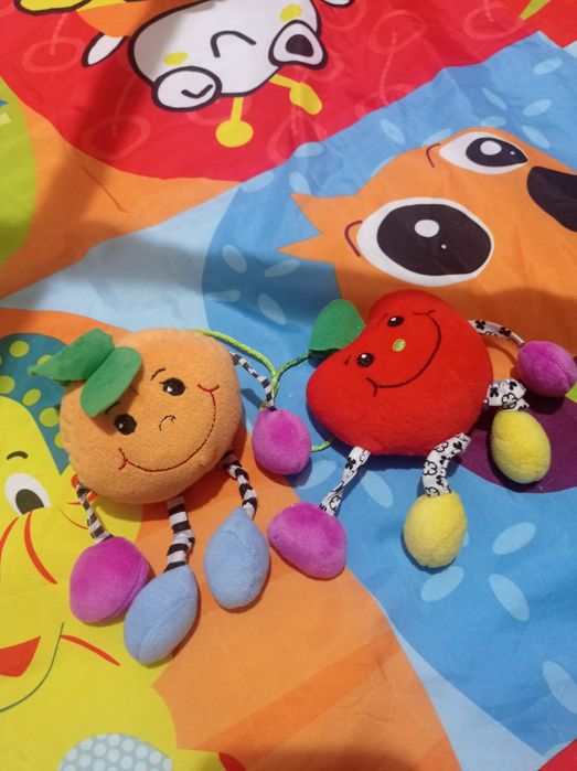 Коврики развивающие 2 шт., Fisher price , Milli Mally, б/у