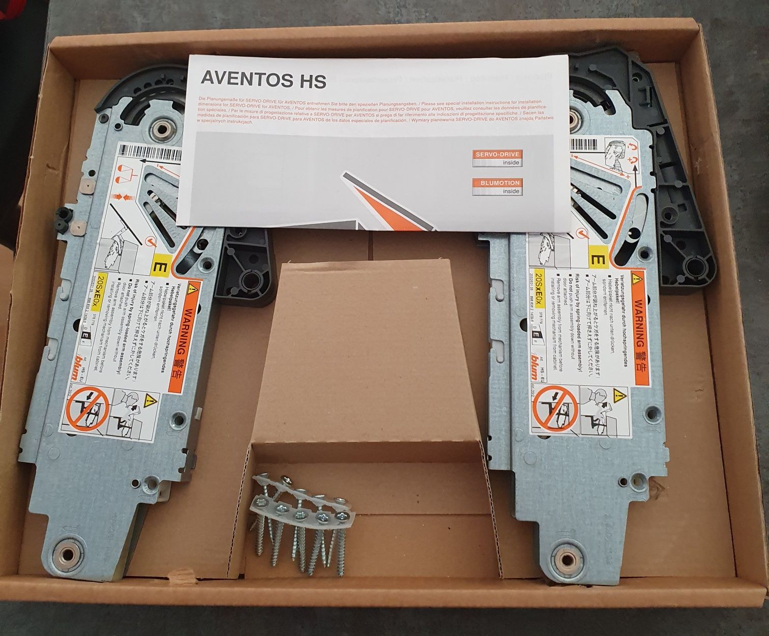 Blum Servo Drive HS Kompletny zestaw