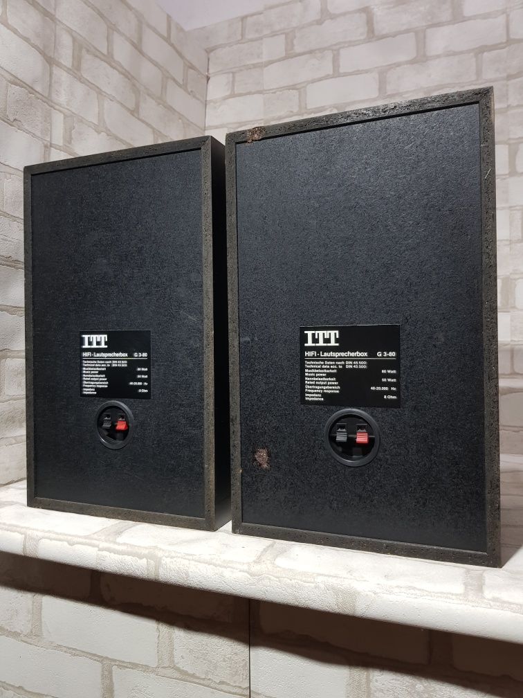 Акустика ITT Hi-Fi G 3-80, потужність 80 Вт, б/у з Німеччини