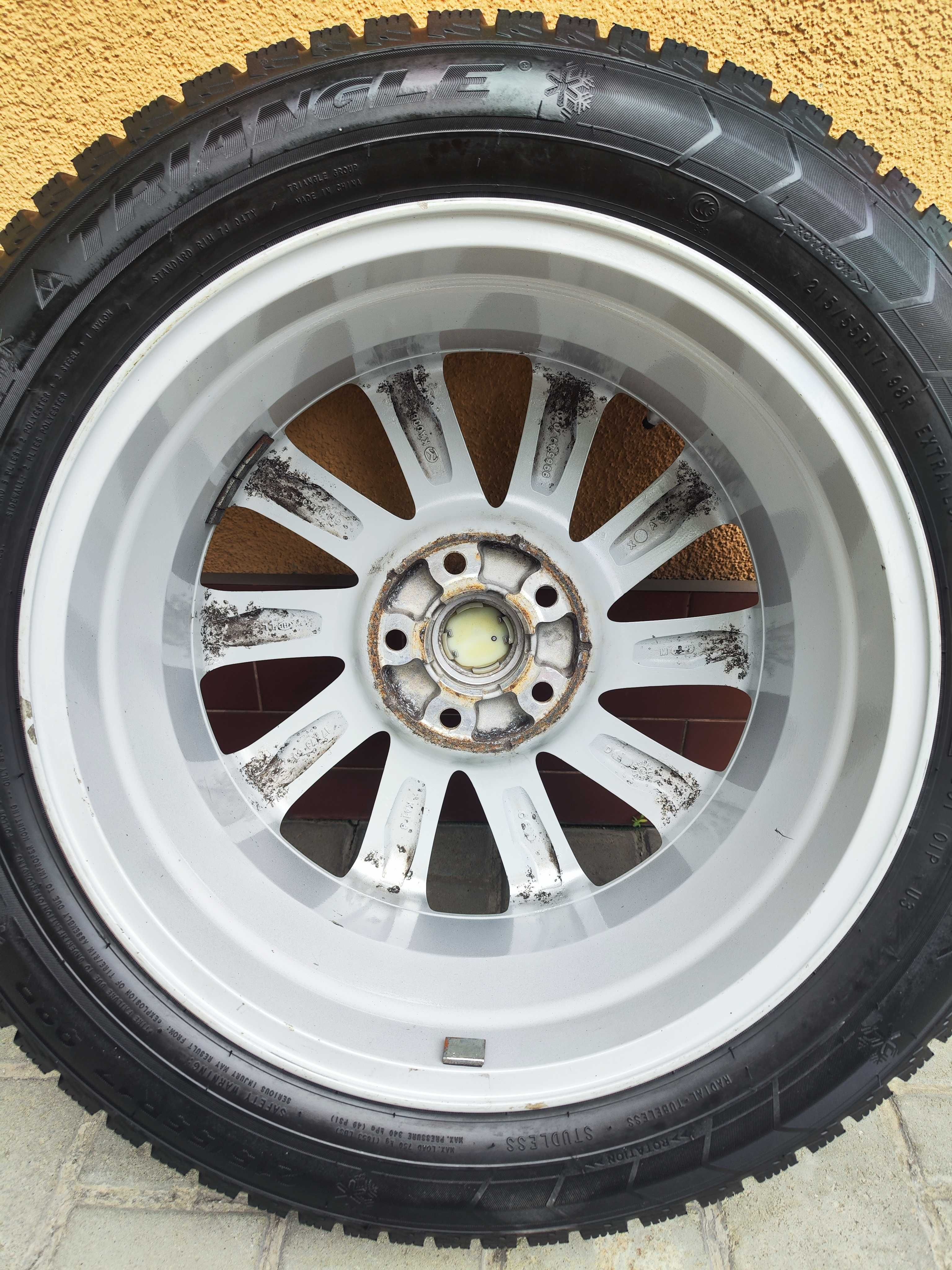 Диски Mazda R17 резина зимова Triangle 215/55R17