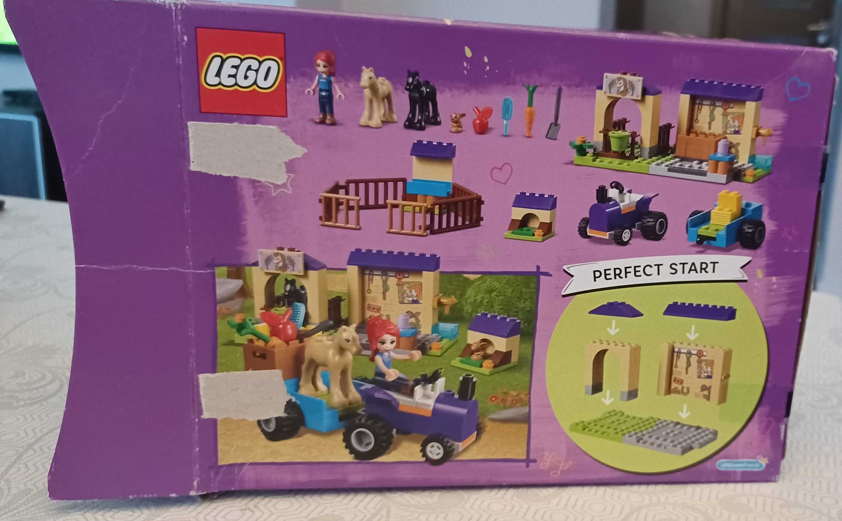 LEGO Friends 41361 Stajnia ze źrebakami Mii