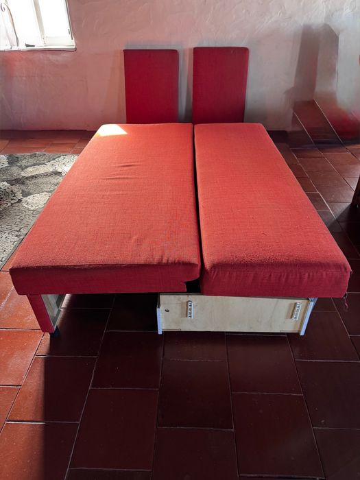Sofá-cama 3 lug.IKEA FRIHETEN (usado)