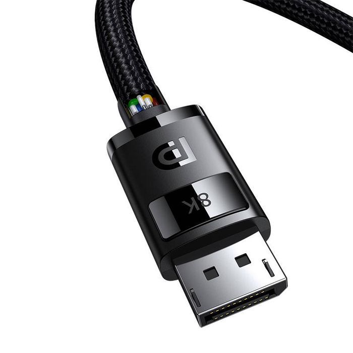Kabel Displayport Baseus 8K 2M 240Hz Hdr Do Monitora I Tv