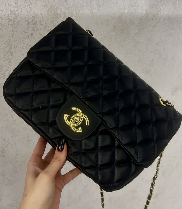 Жіноча класична сумочка сумка шанель Chanel