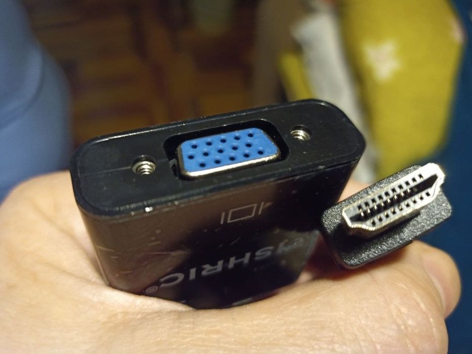DVI-D HDMI Display Port > VGA Full HD адаптер конвертер переходник