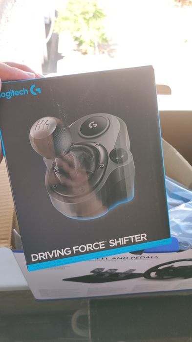 Кермо +  механічна коробка передач G329 Logitech руль