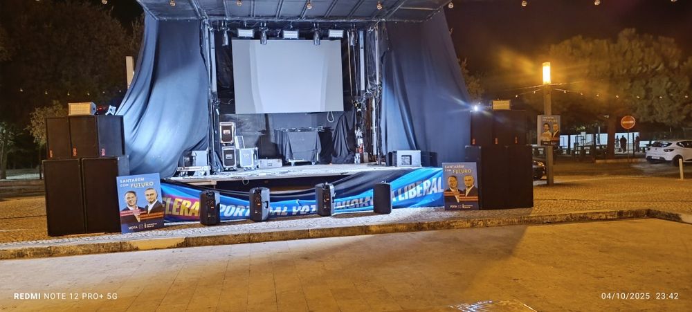 Aluguer palco movel