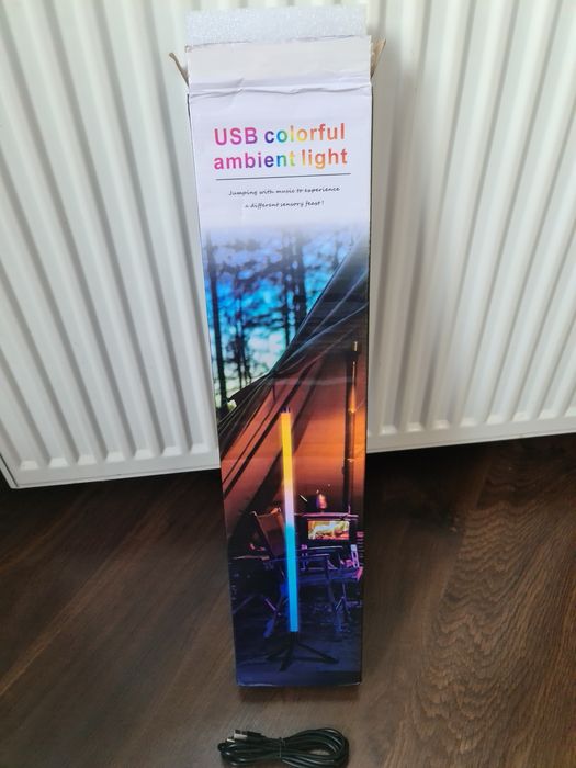 Stojąca lampa usb