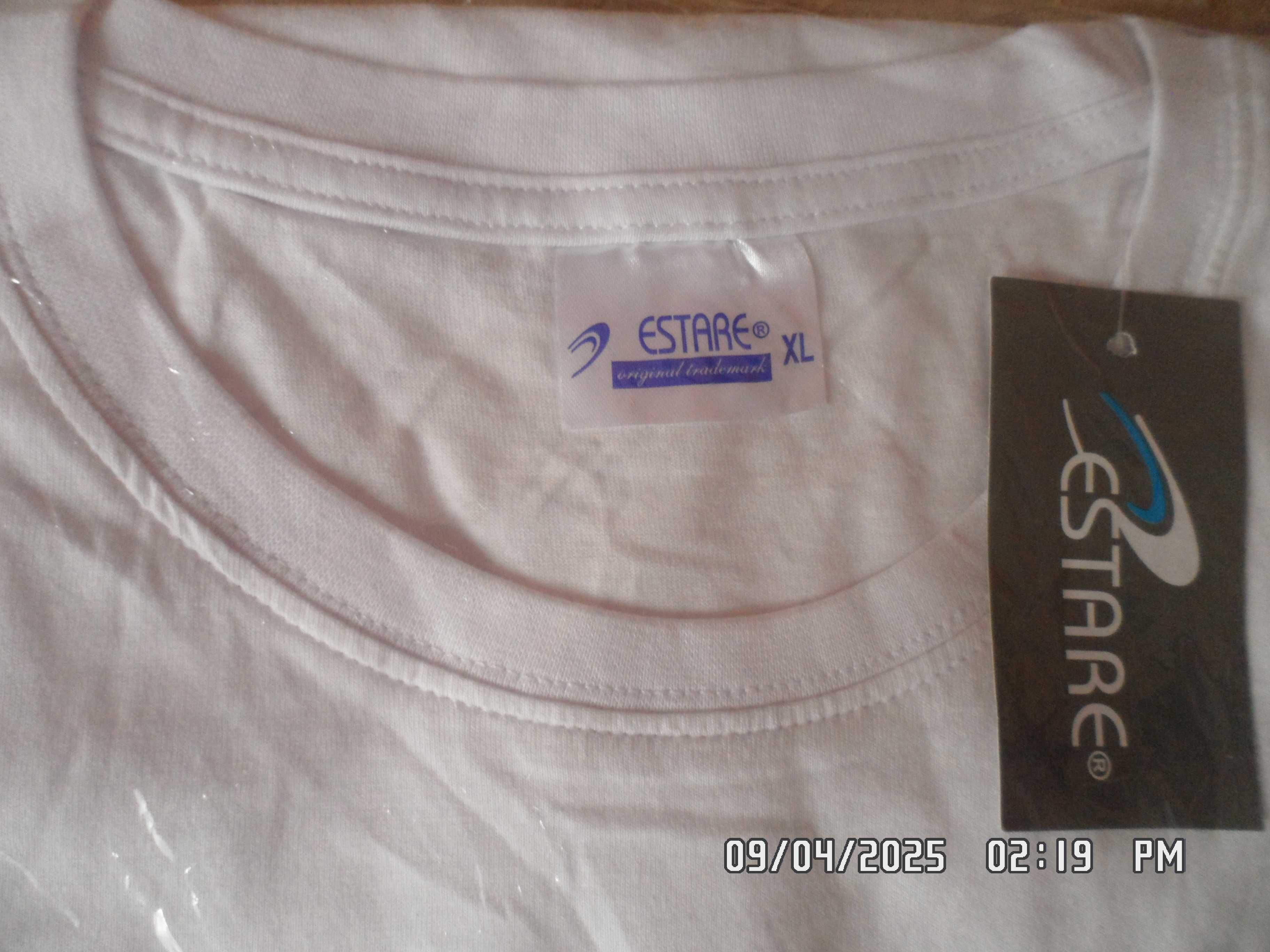 Męski t-shirt biały