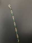 Pulseira com pedras de jade