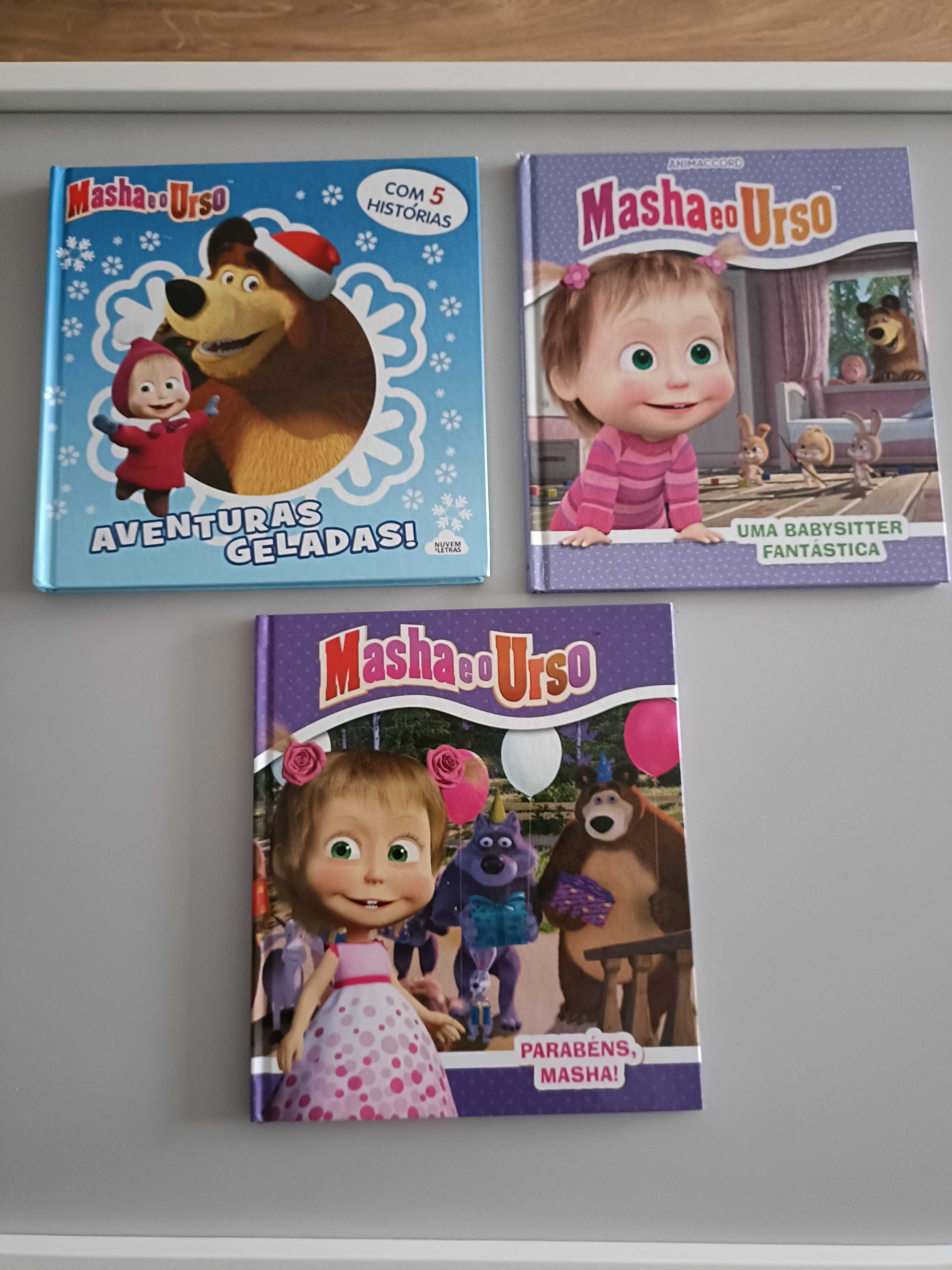 Livros marsha e o urso