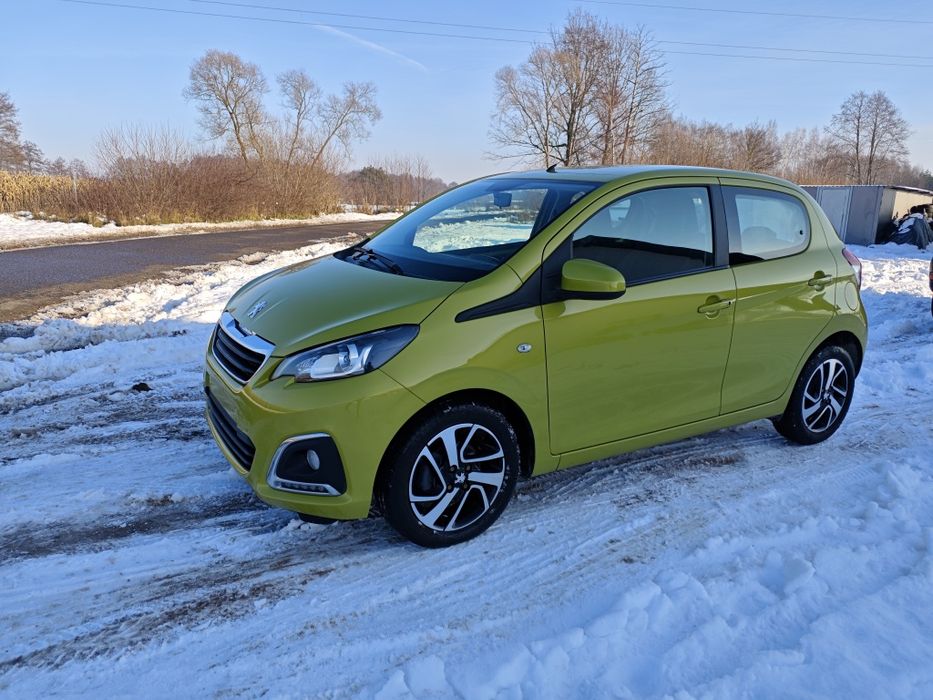 Peugeot 108, ładny, niski przebieg