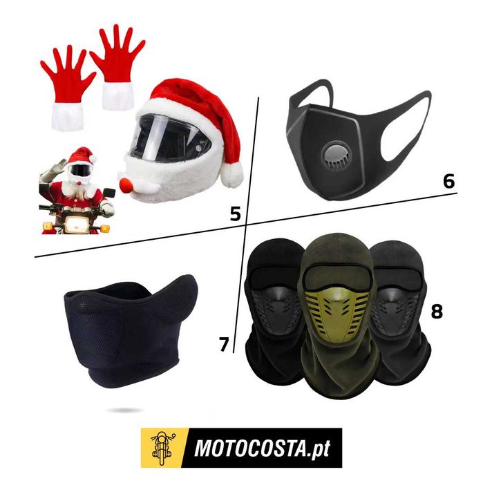 Máscaras e Balaclavas Moto - Proteção e Conforto - MOTOCOSTA