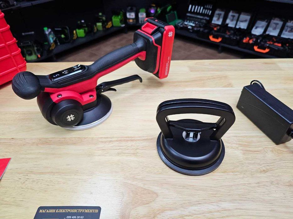 Вибрационная Присоска Shijing 9393 +метал. присоска для переноски