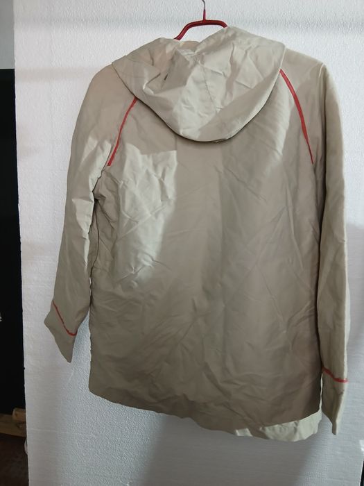 Casaco com capuz unisexo cinza S