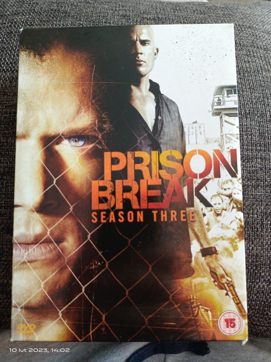 Prison Break - sezon trzeci 4x dvd