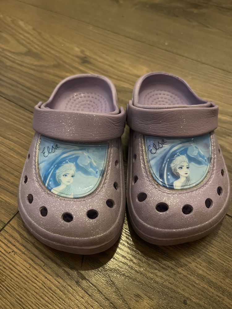 Klapki ala crocs kraina lodu 24/25 „BB4”