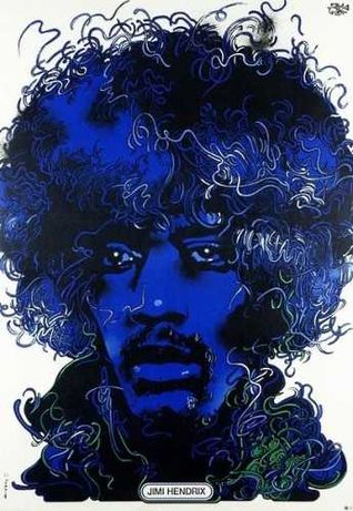 Plakat Waldemar Świerzy Jimi Hendrix