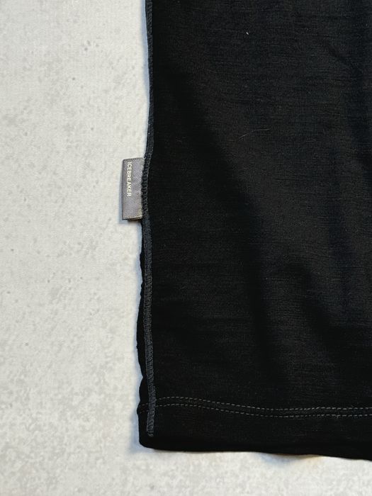 Термофутболка Icebreaker Merino черная мужская (оригинал)