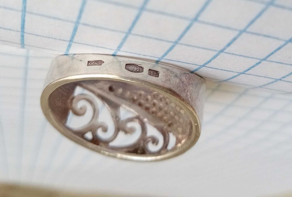 Вінтажне Кольцо перстень срібло 925 проба 18,5 розмір, вінтаж