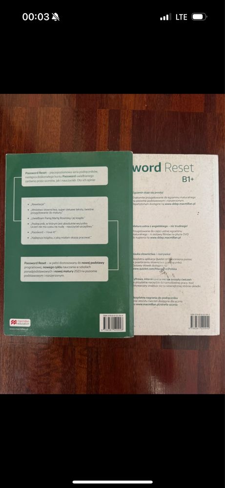 Podręcznik i ćwiczenia Password Reset B1+ Macmillan
