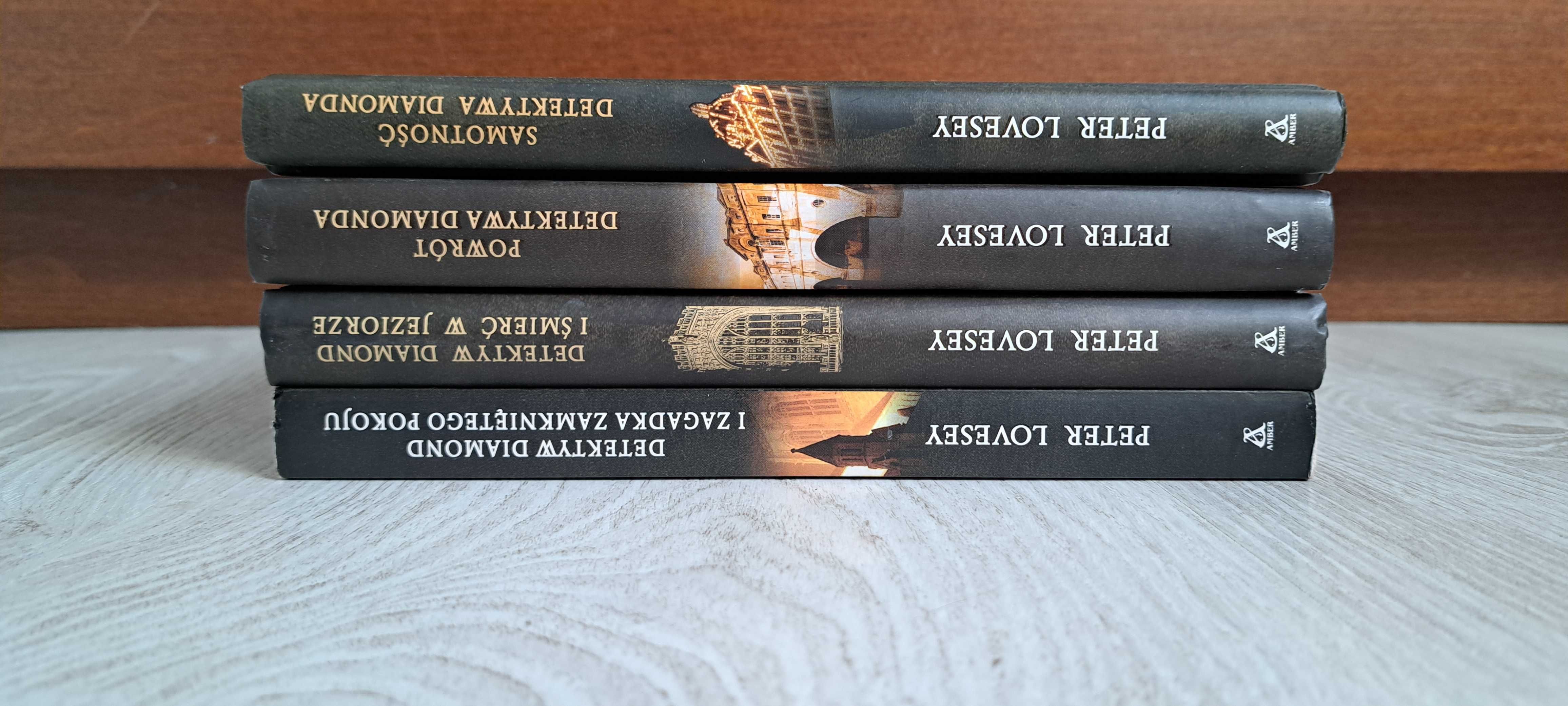 4x Lovesey Detektyw Diamond i śmierć w jeziorze zagadka zamkniętego